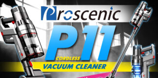 Proscenic P11 Cordless Vacuum Cleaner Review