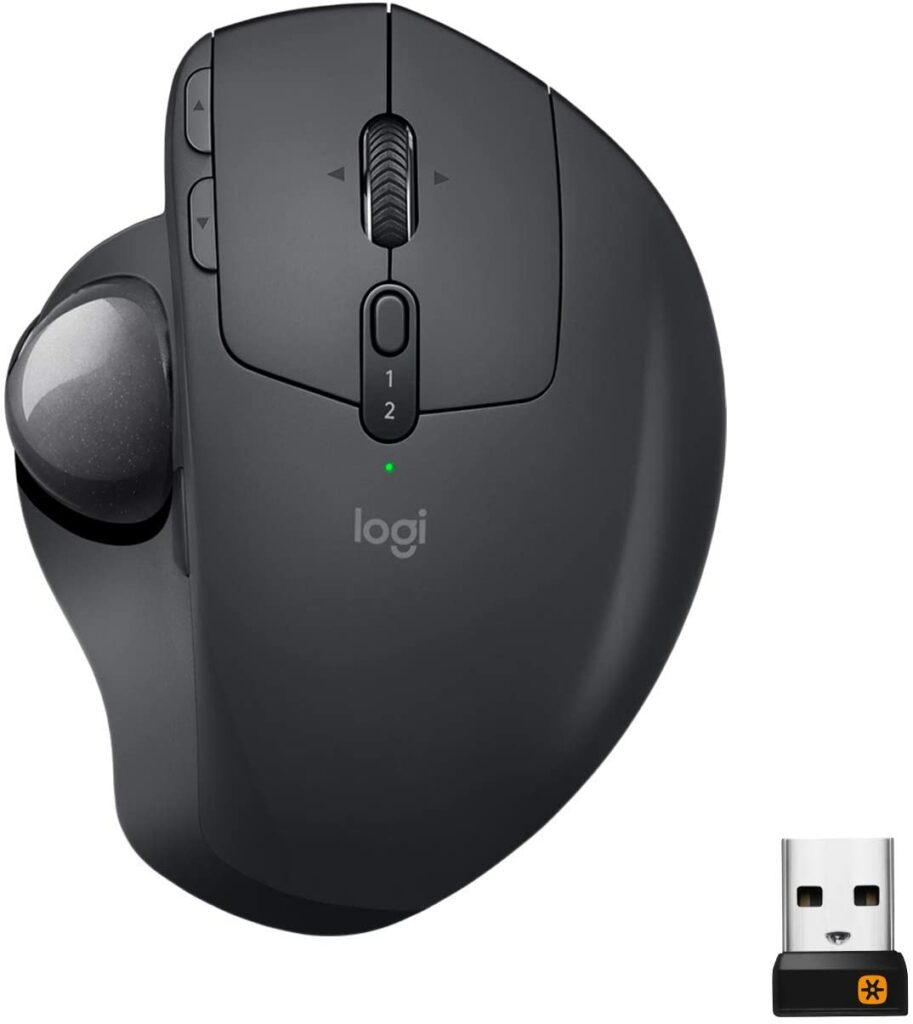 Logitech Mx Ergo Wireless Trackball Mouse