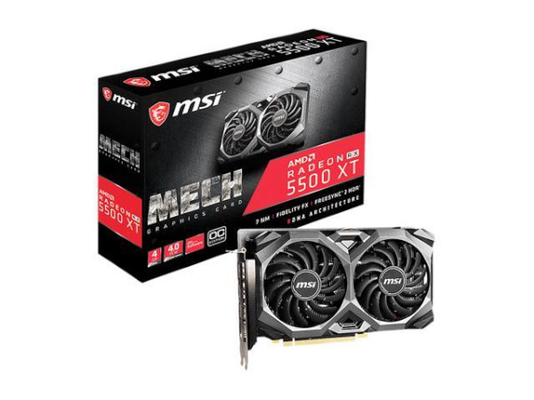 Msi Amd Radeon Rx 5500 Xt