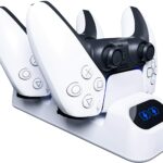 Orzly Twin Docking Wireless Station Ps5