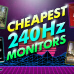 cheapest 240hz monitors