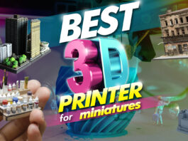 best 3d printer for miniatures