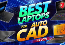 best laptops for autocad in 2021