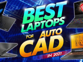 best laptops for autocad in 2021