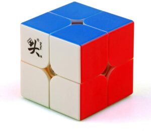 cuberspeed dayan tengyun m 2x2 magnetic stickerless speed cube