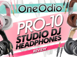 oneodio pro 10 dj studio headphones review