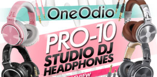 oneodio pro 10 dj studio headphones review