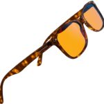 swanwick classic anti glare glasses with orange tint