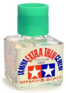 tamiya 87038 extra thin cement glue fine tip 40ml