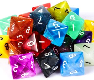 the d8 dice