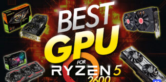 best gpu for ryzen 5 2600 in 2021