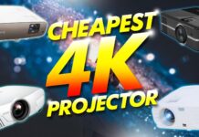 cheapest 4k projector