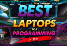 best laptops for programming in 2021