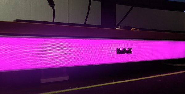 nox bastar computer soundbar rgb 7 colors