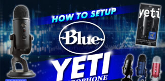 how to setup blue yeti microphone