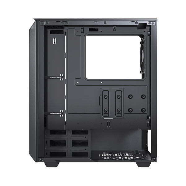 phanteks p300 tempered glass steel white case 4