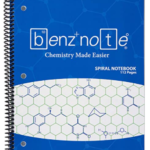 benznote hexagonal graph rule spiral notebook image1