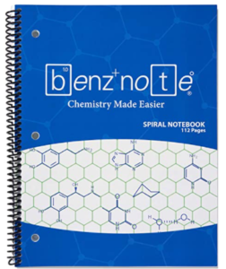 benznote hexagonal graph rule spiral notebook image1