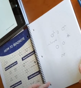 benznote hexagonal graph rule spiral notebook image4