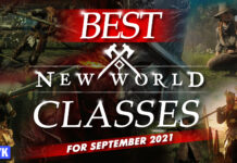 best new world classes for september 2021