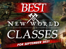 best new world classes for september 2021