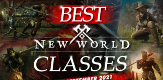 best new world classes for september 2021