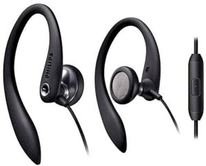 philips shs over the ear sport earbuds with mic