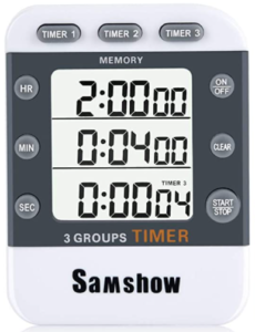 samshow digital dual kitchen timer image1