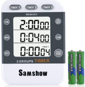 samshow digital dual kitchen timer image2