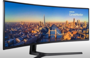 samsung cj890 series 49 inch ultrawide curved monitor image 1