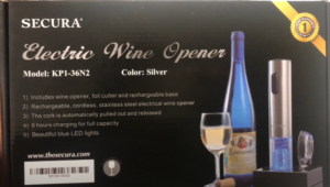 secura electric wine opener image3