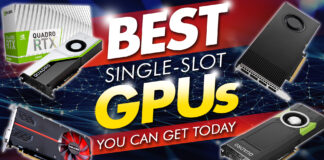 best single slot gpus you can get today