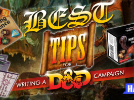 best tips for writing a d&d campaign