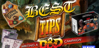 best tips for writing a d&d campaign
