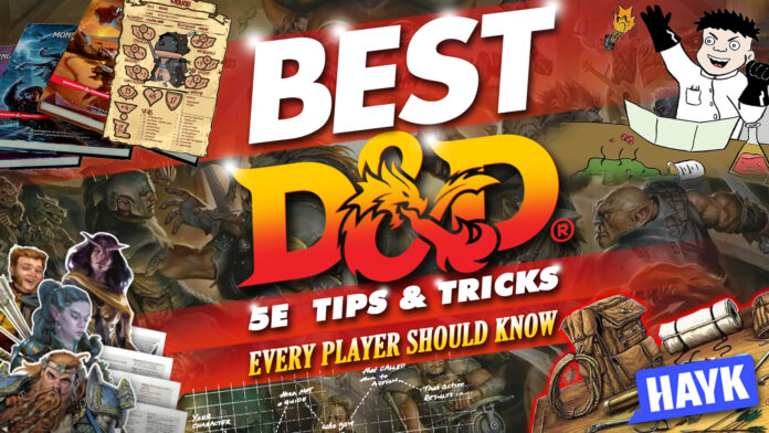 best d&d 5e tips and tricks