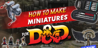 how to make miniatures for d&d