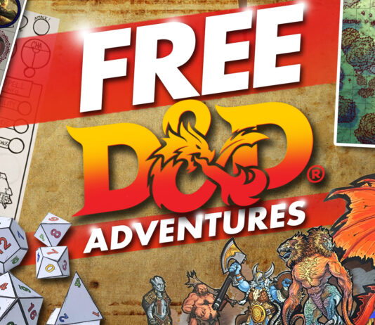 free d&d adventures