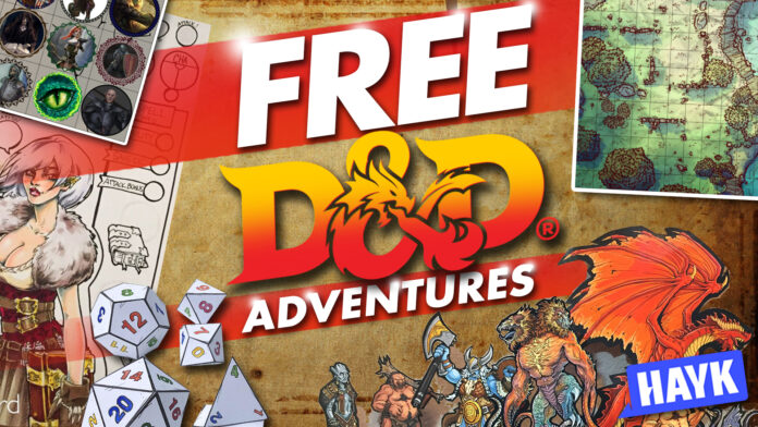 free d&d adventures