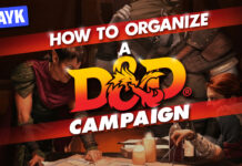 how to organize a d&d campaign