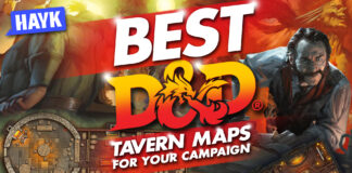 best d&d tavern maps that you can use for your campaign