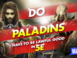 do paladins have to be lawful good in 5e