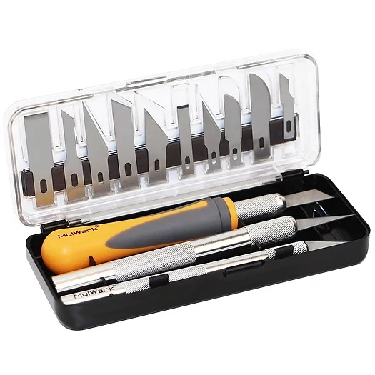 MulWark 16-pc Precision Knife Set