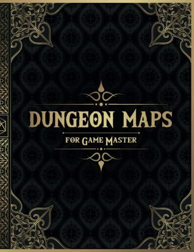 Dungeon Maps for Game Master by Silent Wave Press