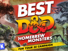 Best d&d homebrew monsters for your 5e campaign
